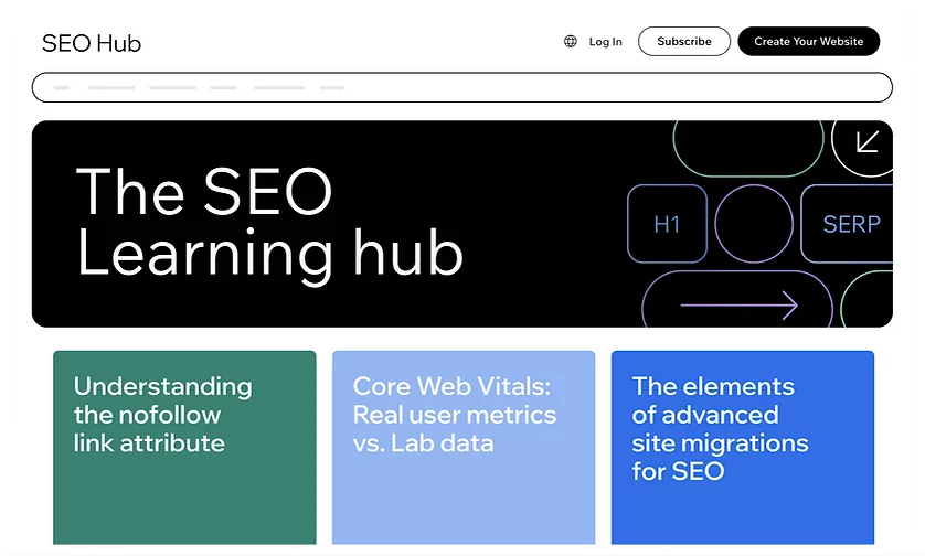 hub site no border